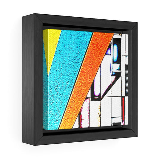 Abstract Gallery Canvas Wraps, Square Frame