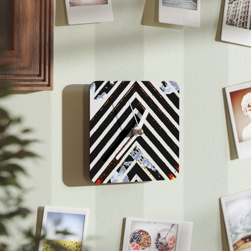 Stripped Fun Wall Clocks