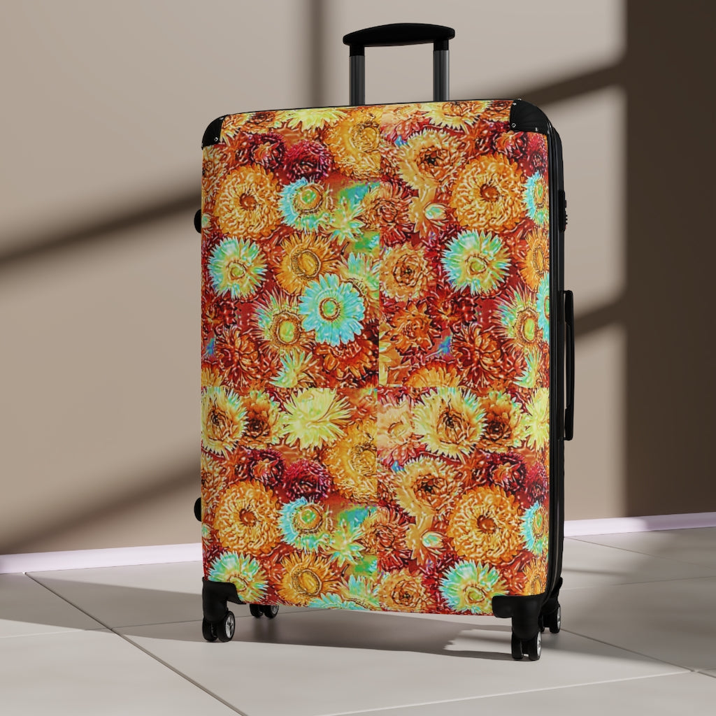 Floral Suitcases