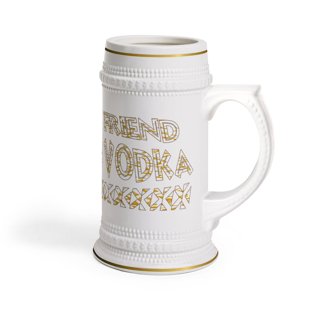 Graphic Vodka Stein Mug