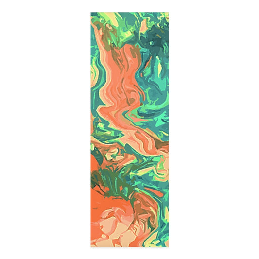 CDEJ Green Marble Foam Yoga Mat