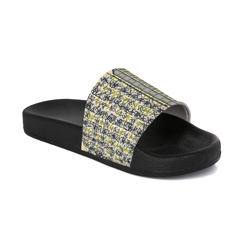 Patchwork Women's Slide Sandals