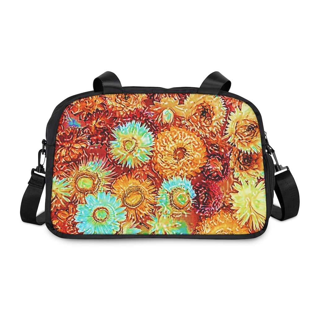 Floral Fitness Handbag