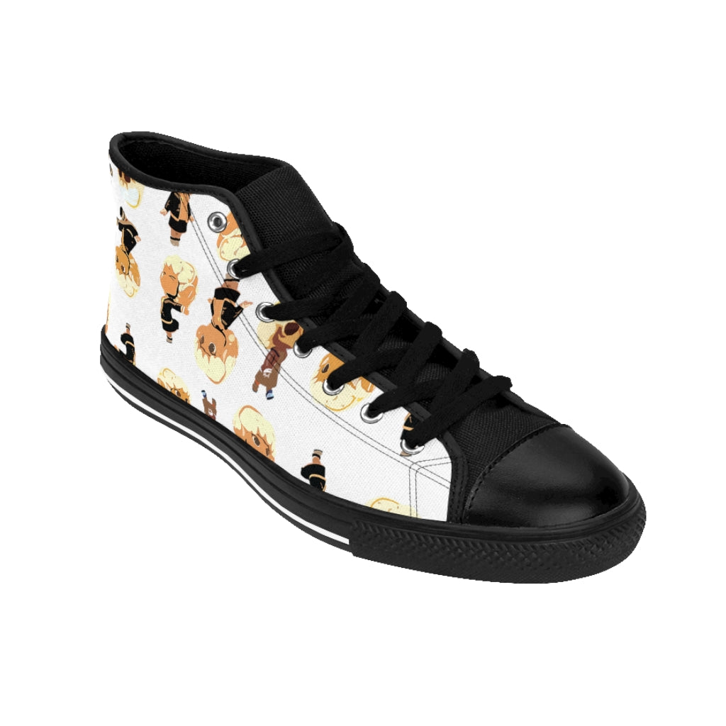 Branded Men's High-top Sneakers