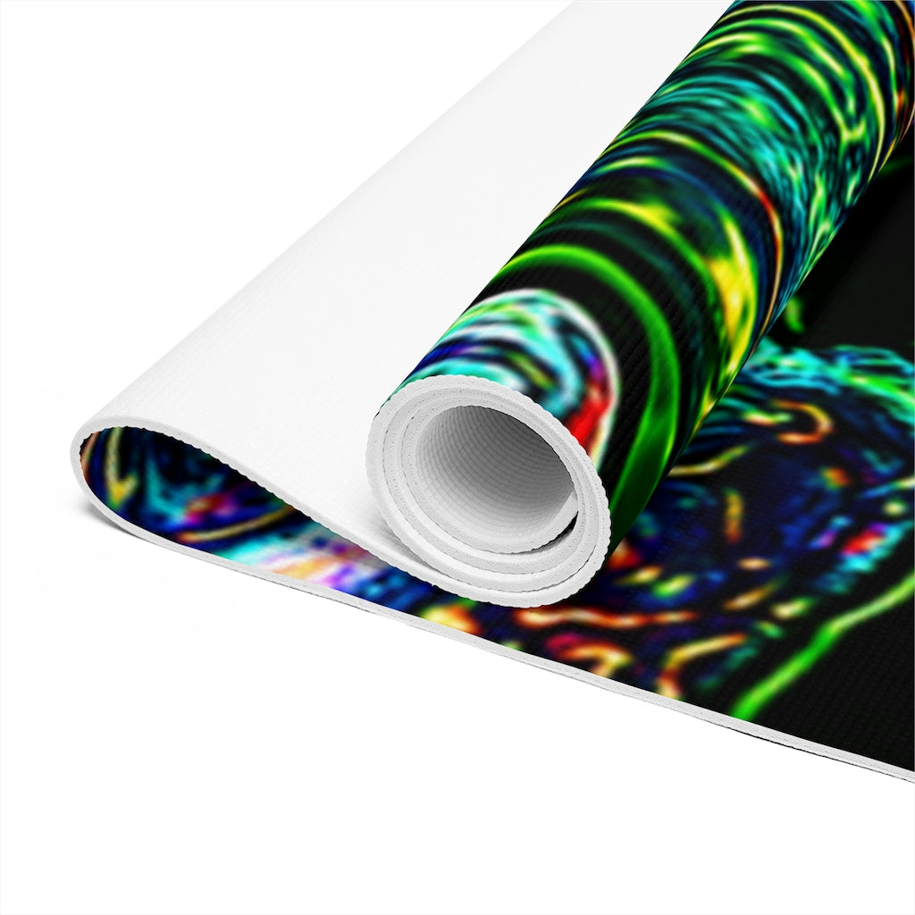 CDEJ Green Marble Foam Yoga Mat