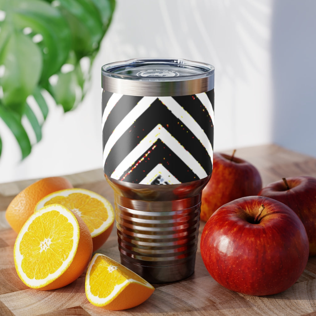 Stripped Ringneck Tumbler