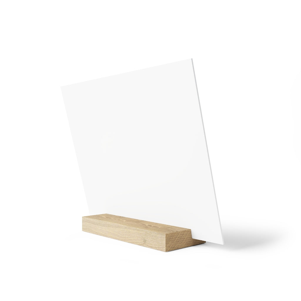 Abstract Gallery Board with Stand