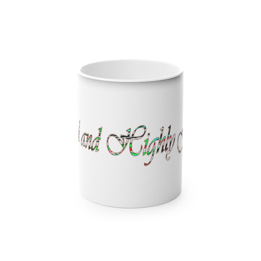 Graphic "Blessed" Magic Mug