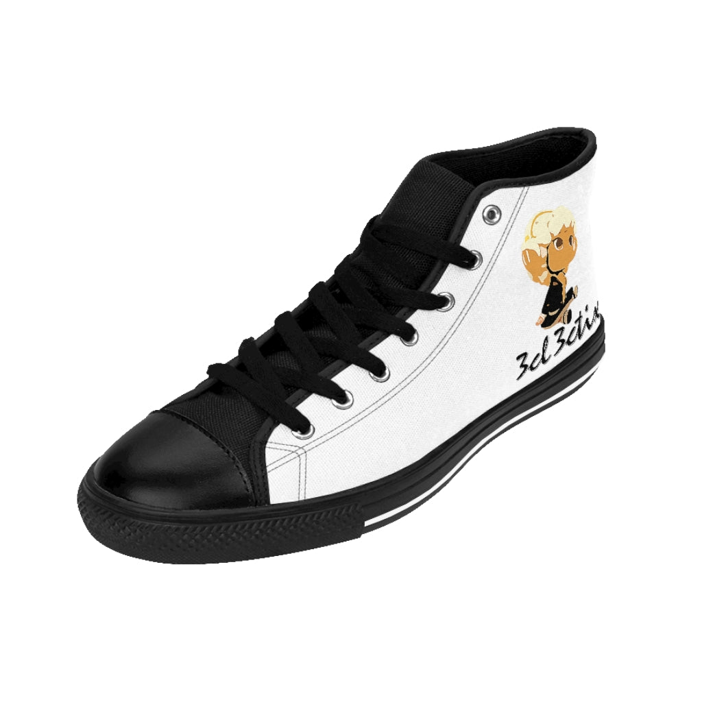 Branded Men's High-top Sneakers