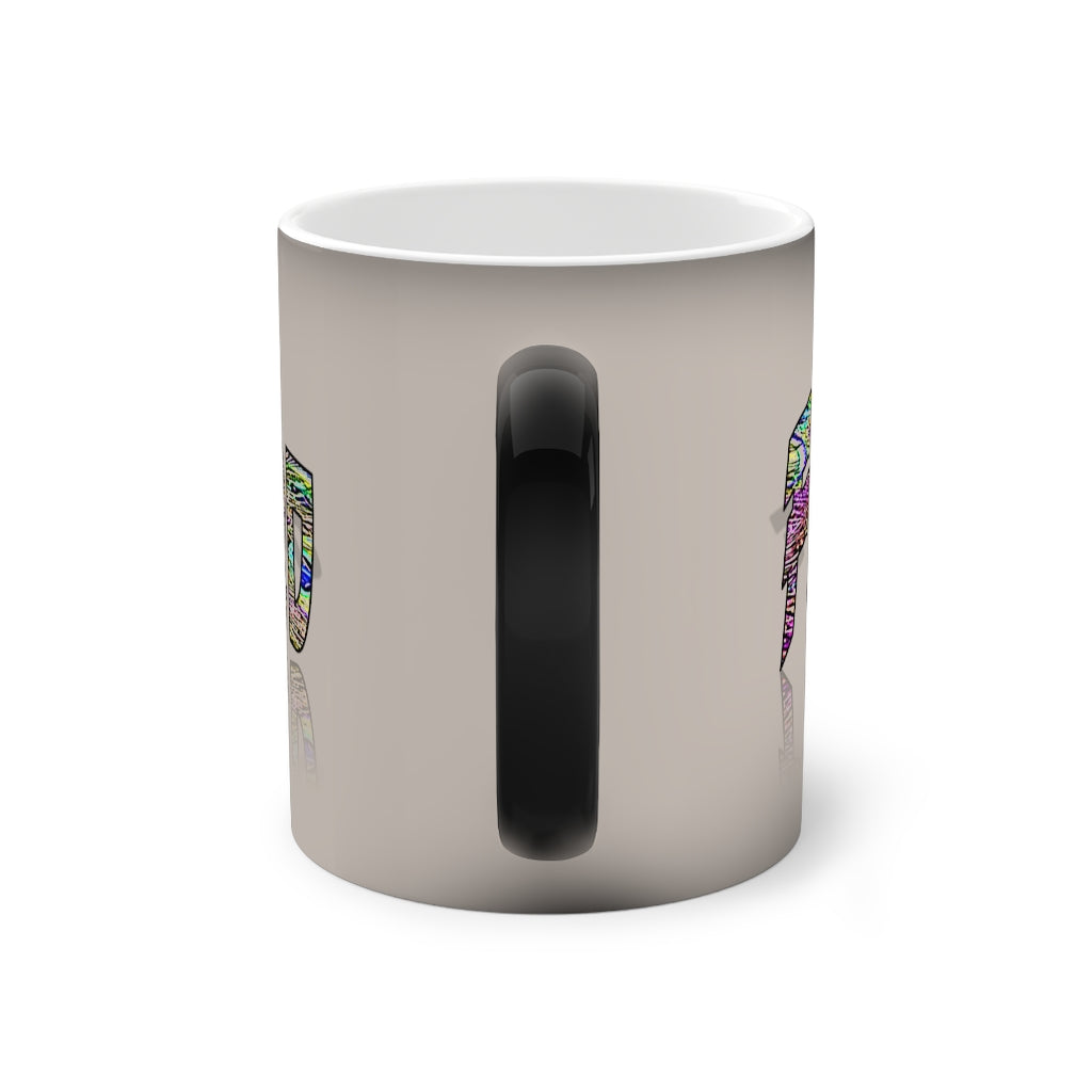 Graphic "Fabulous Nerd" Color-Changing Mug, 11oz