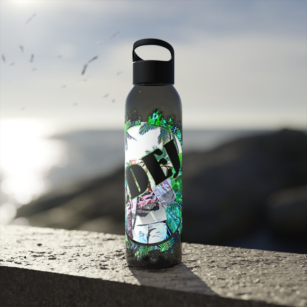 CDEJ Logo Sky Water Bottle