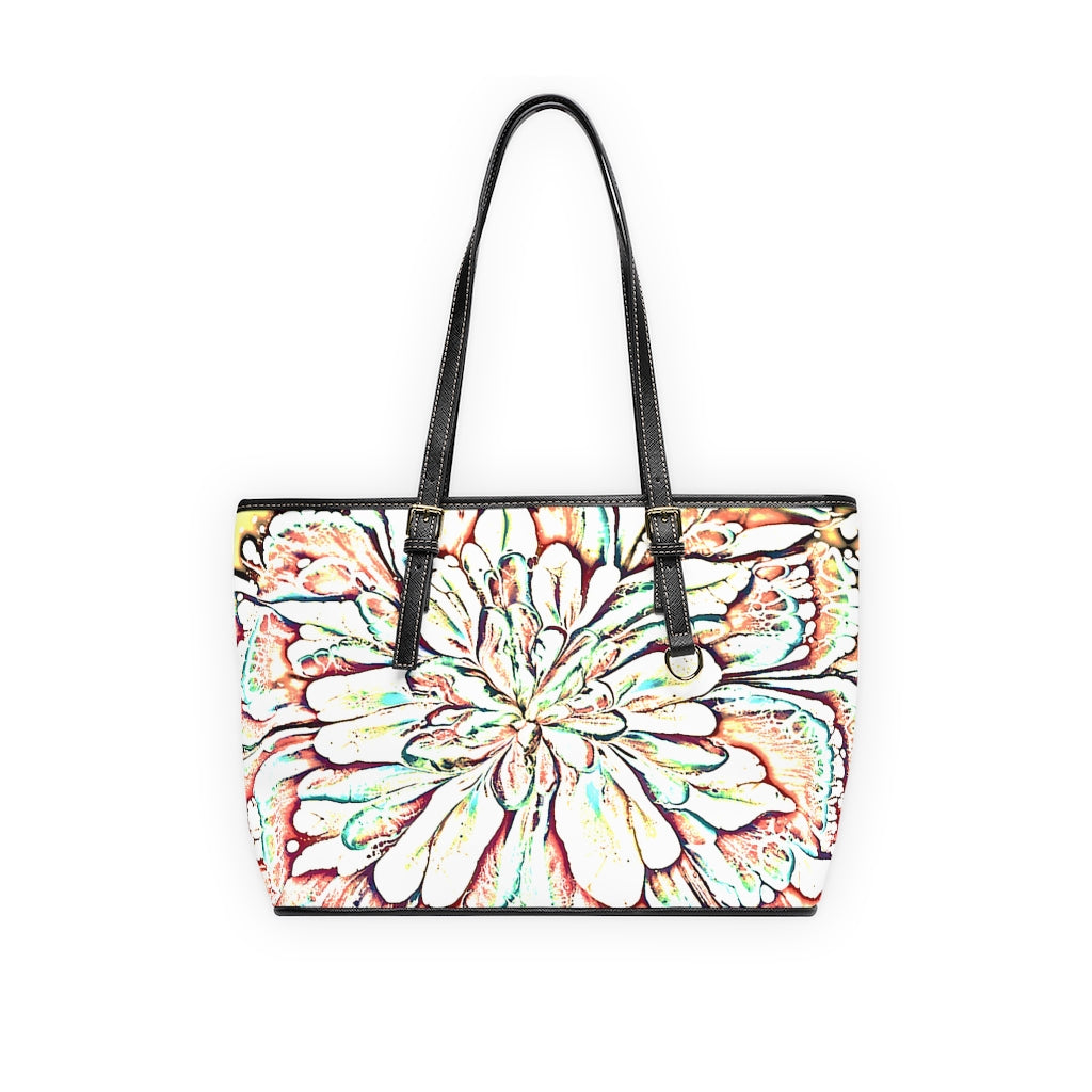 Psycho Print PU Leather Shoulder Bag