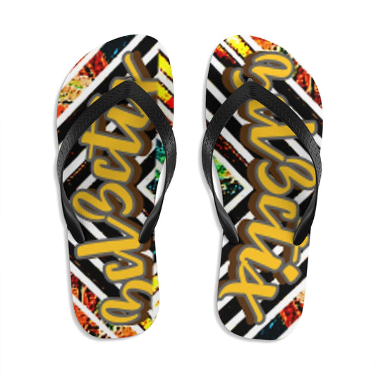 Branded Unisex Flip-Flops