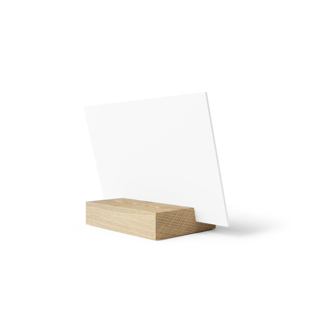 Abstract Gallery Board with Stand