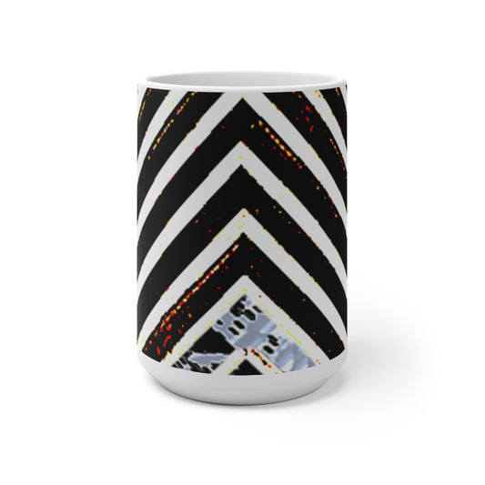 Stripped Color Changing Mug