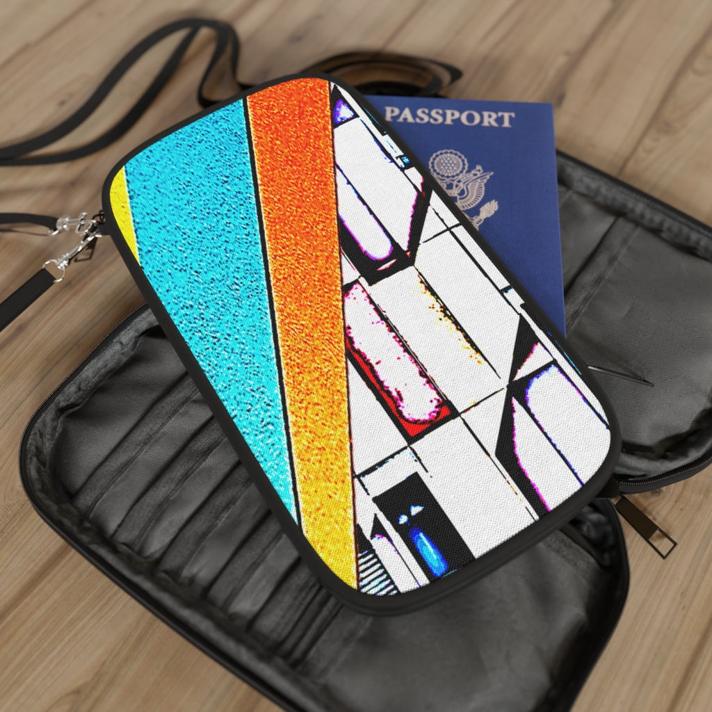 Abstract Passport Wallet