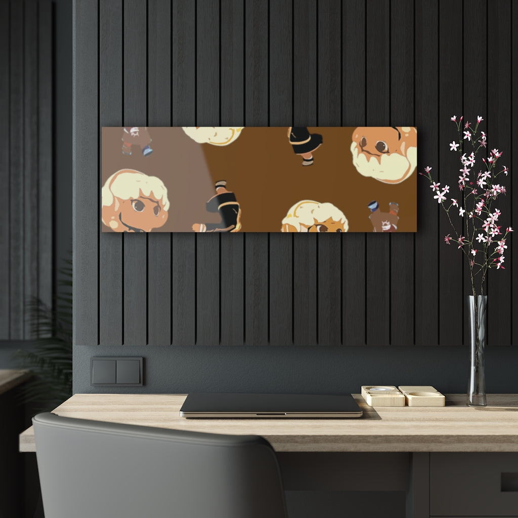 Brown Branded Acrylic Prints