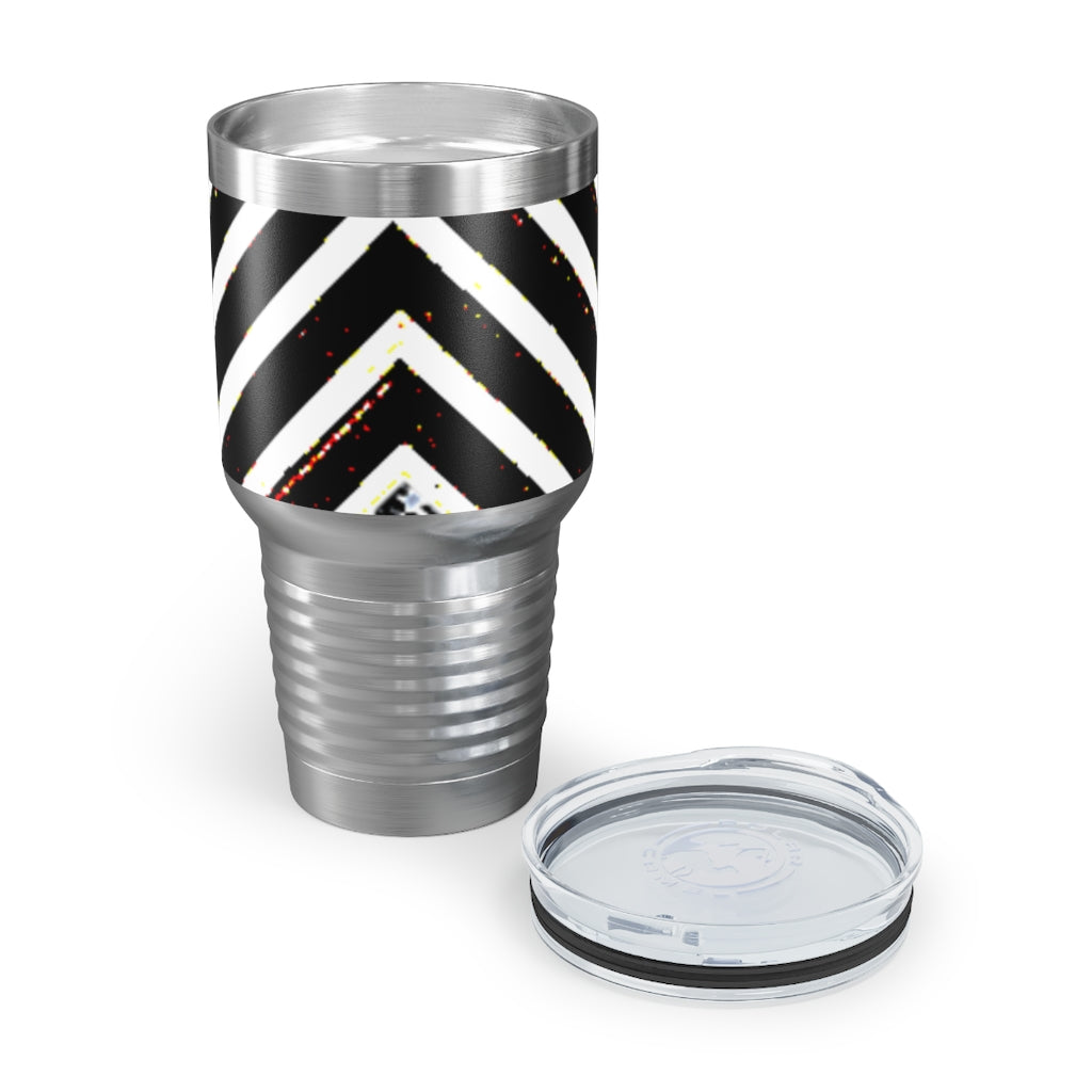 Stripped Ringneck Tumbler