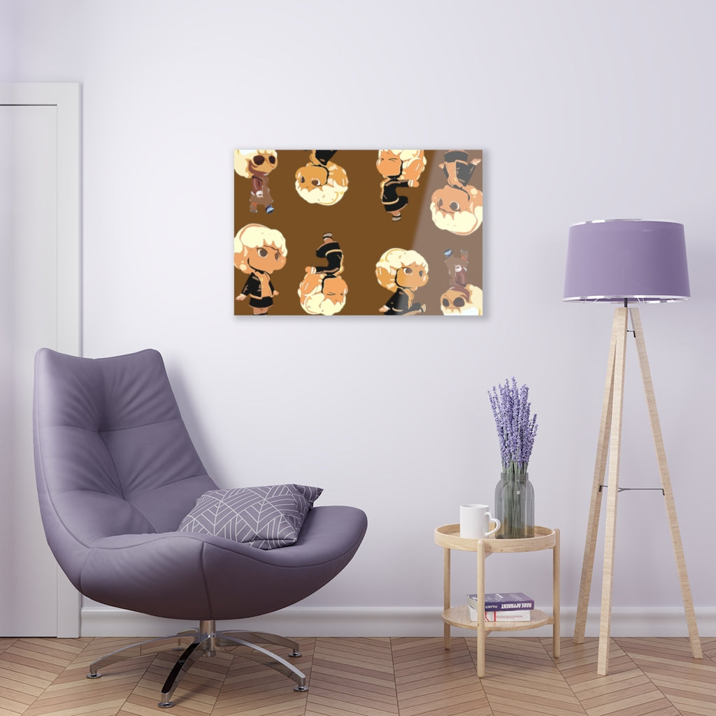 Brown Branded Acrylic Prints