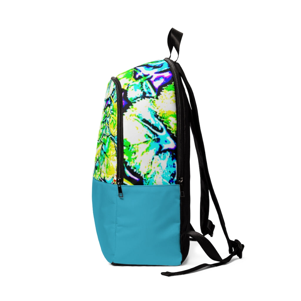 Neon Unisex Fabric Backpack