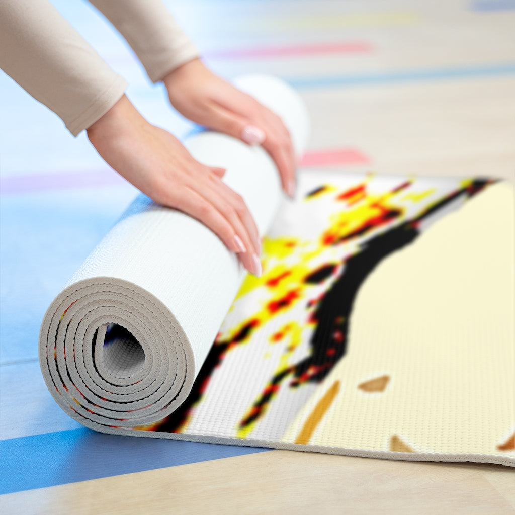 Floral Foam Yoga Mat