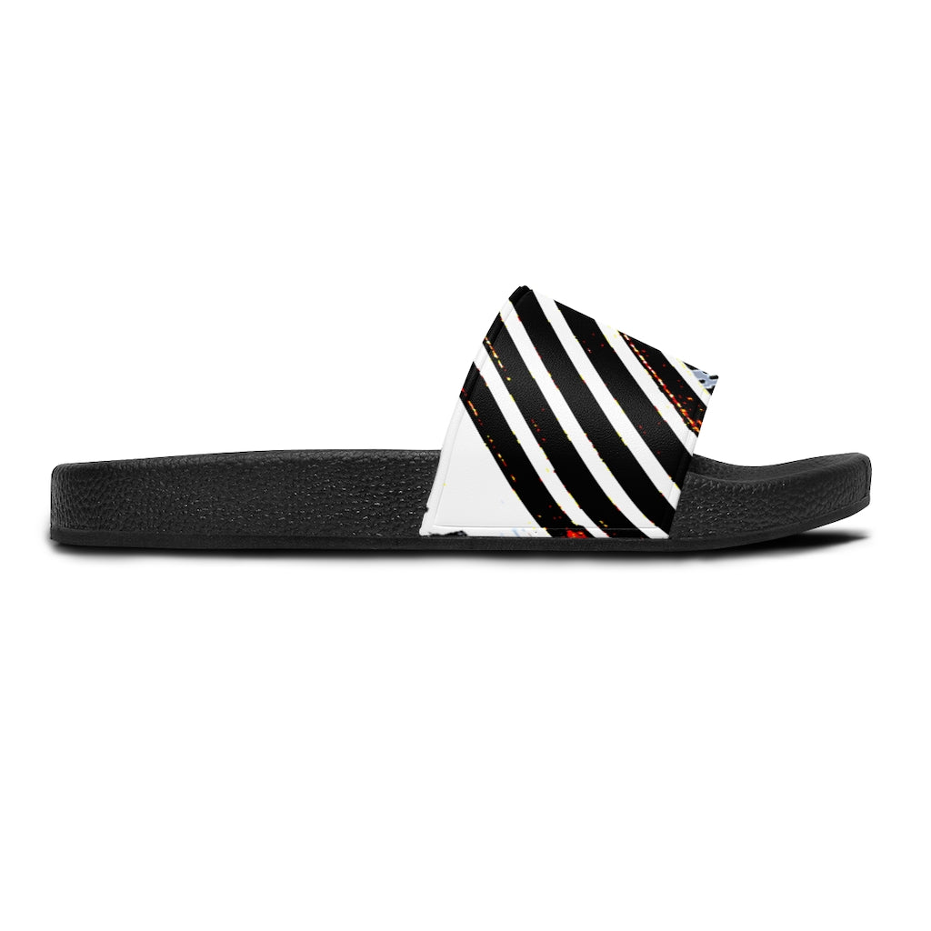 Stripped Women's Slide Sandals