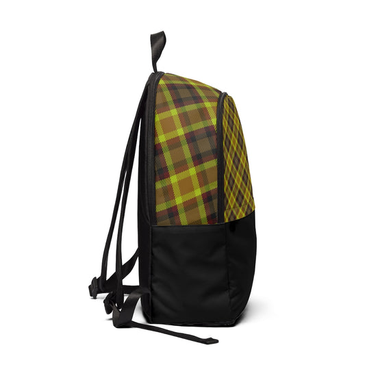 Plad Branded Unisex Fabric Backpack