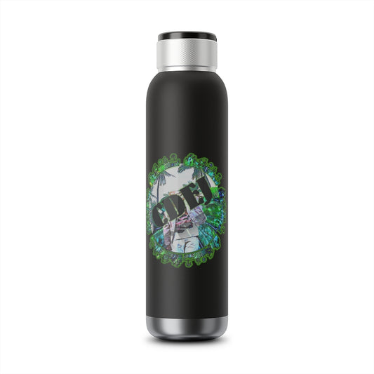 CDEJ Logo Soundwave Copper Vacuum Audio Bottle 22oz