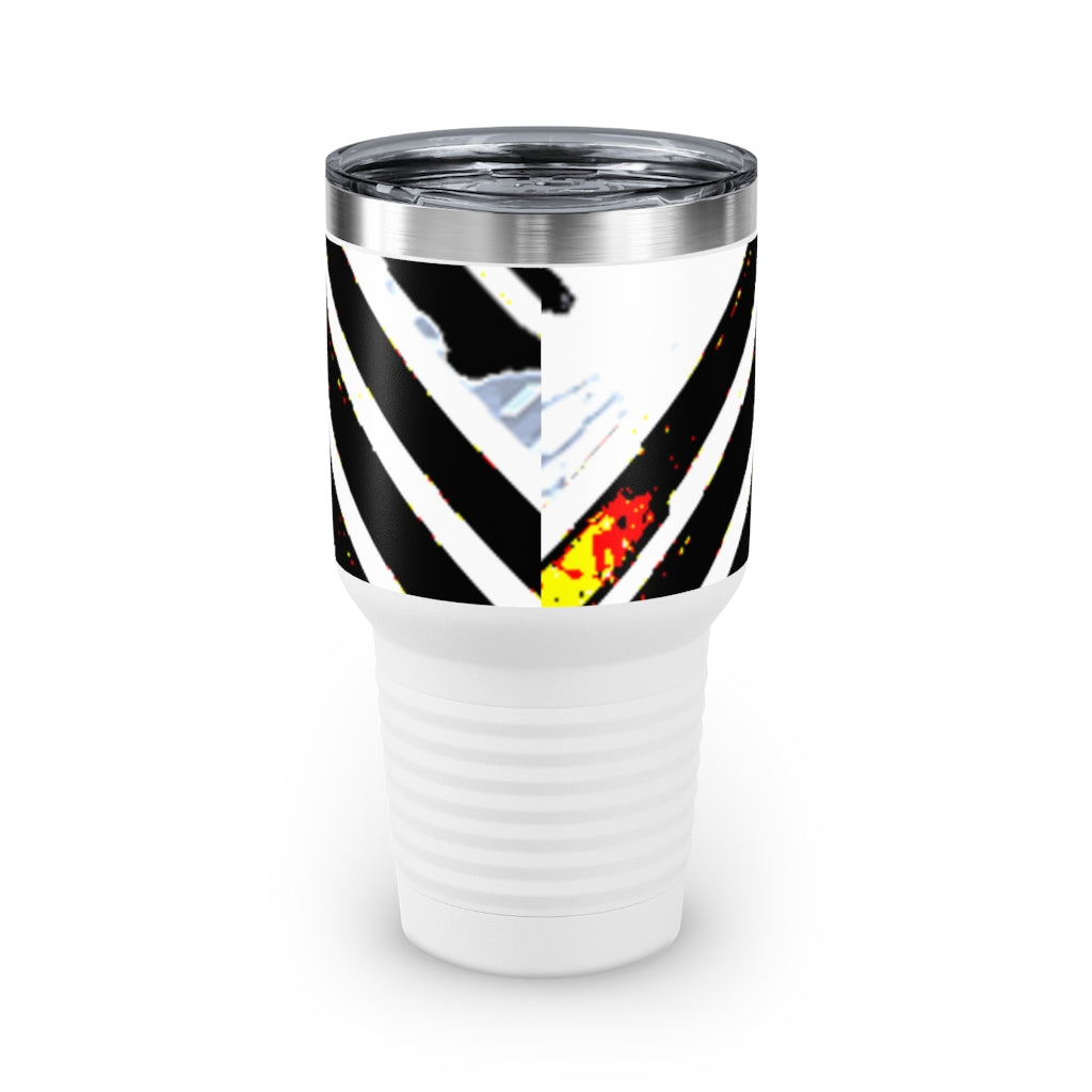 Stripped Ringneck Tumbler