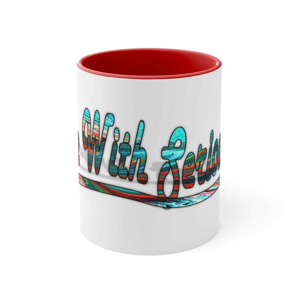 Graphic "Baddie" Accent Mug