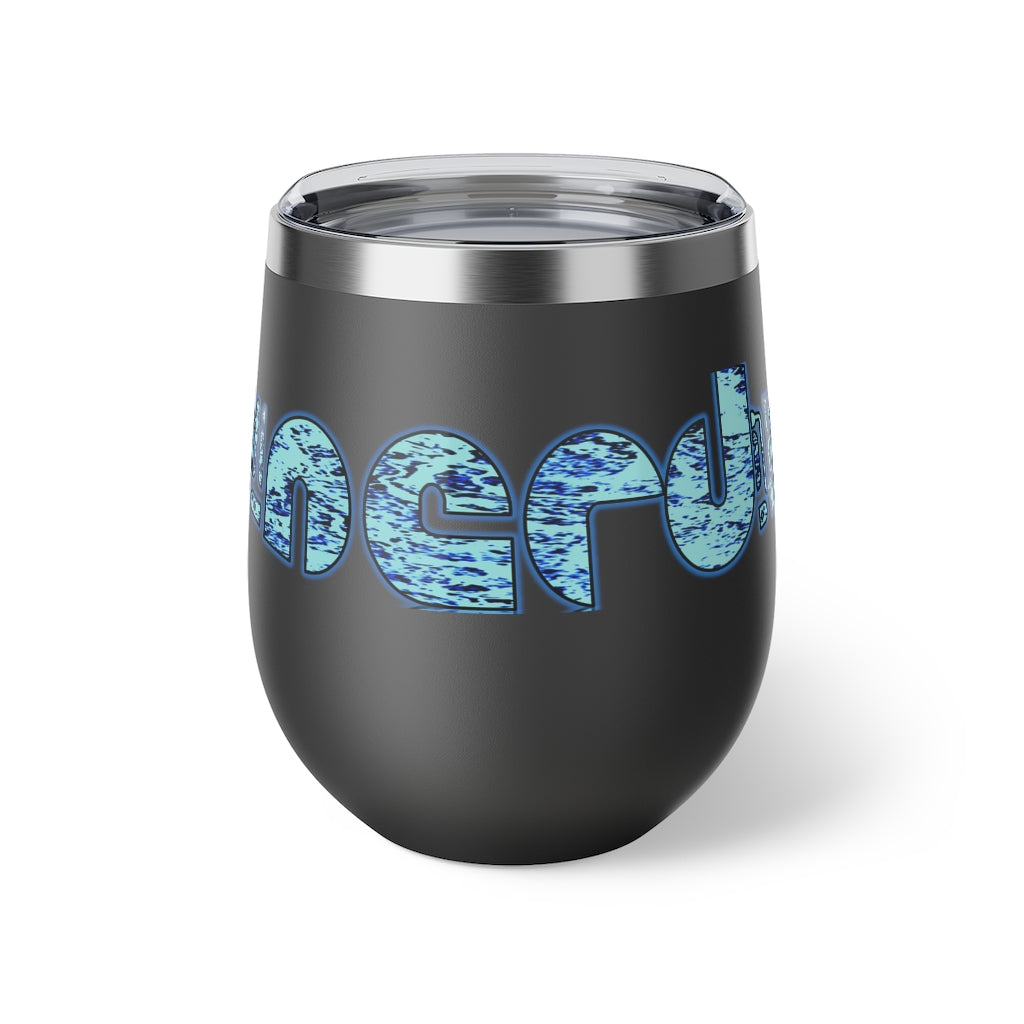 Graphic "Nerd" Copper Vacuum Insulated Cup, 12oz