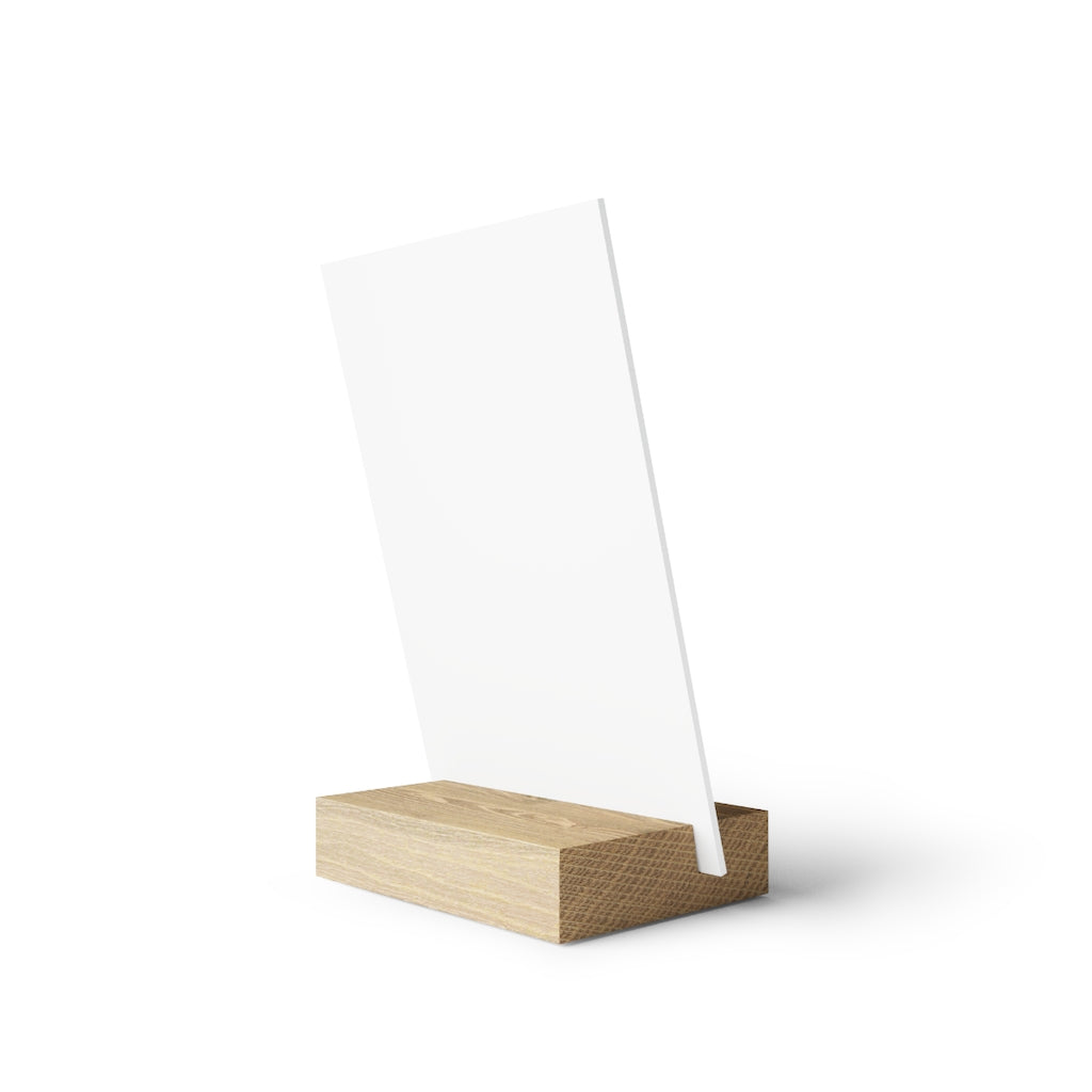 Abstract Gallery Board with Stand