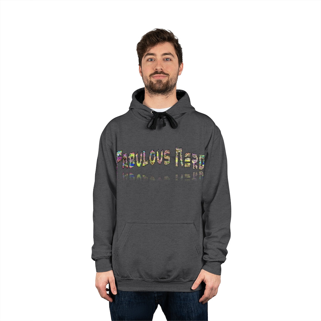 Graphic "Fabulous Nerd" Unisex Varsity Hoodie