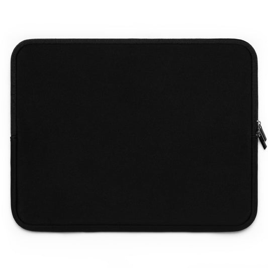 Logo Patterned Laptop Sleeve