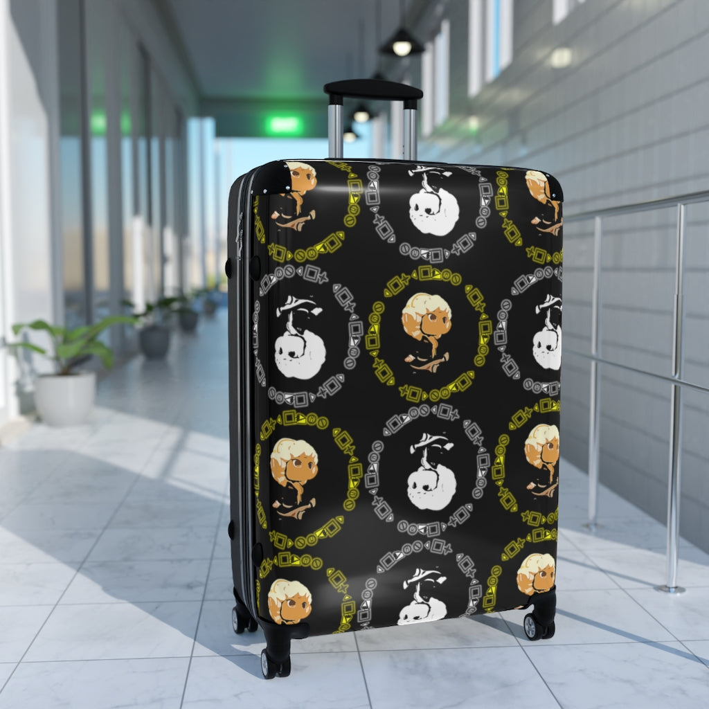 Branded Pattern Suitcases