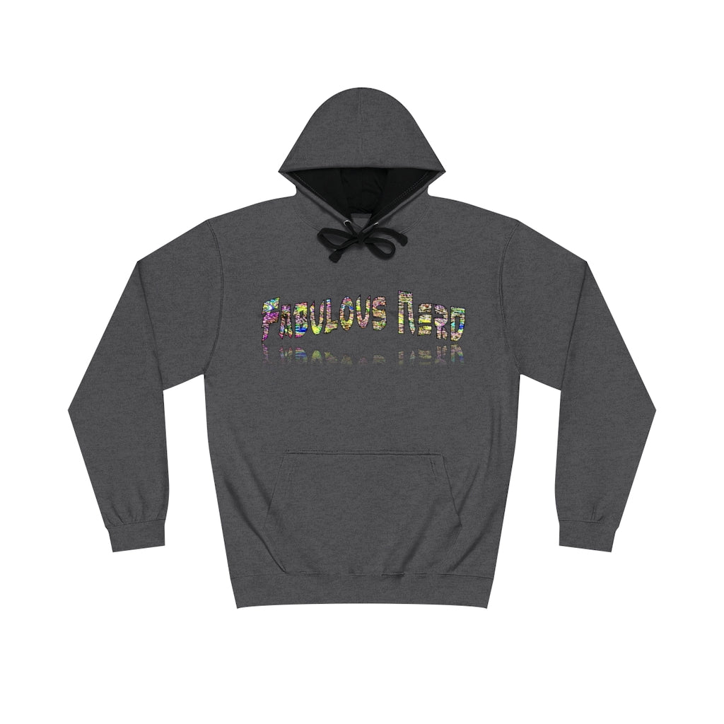 Graphic "Fabulous Nerd" Unisex Varsity Hoodie