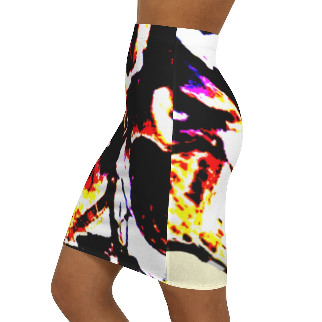 Floral Women's Mini Skirt