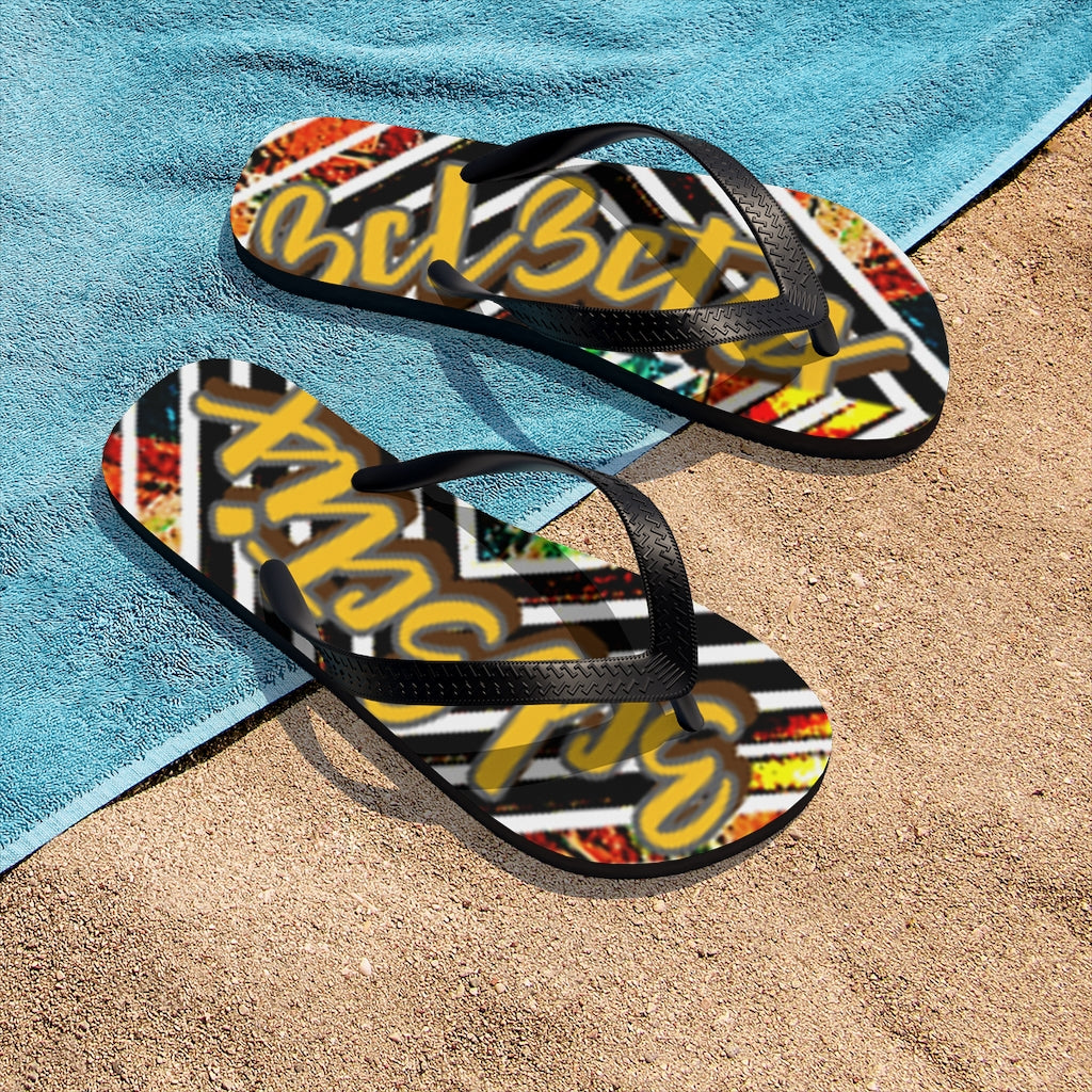 Branded Unisex Flip-Flops