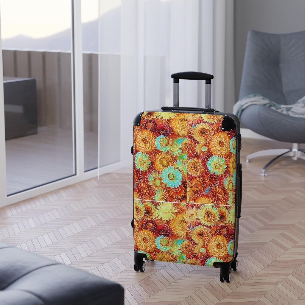 Floral Suitcases