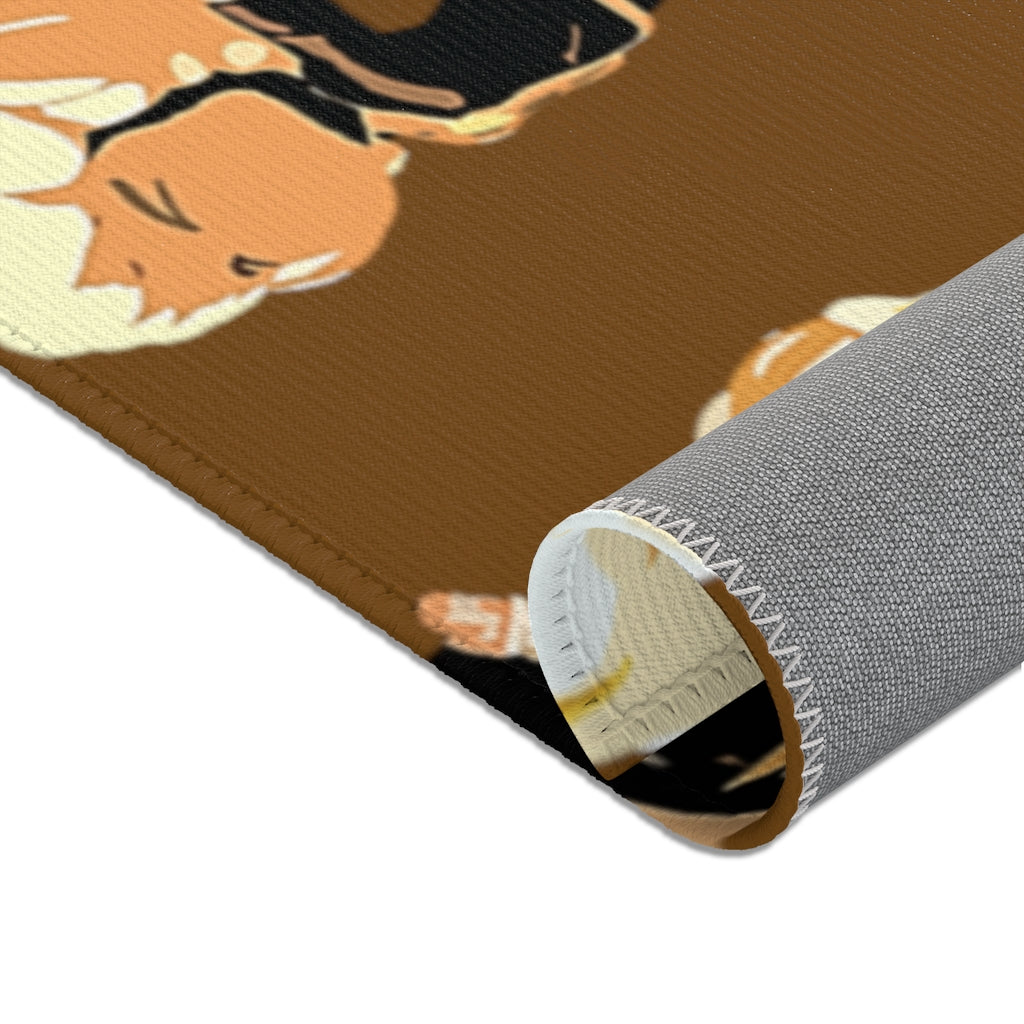 Cartoon Branded Area Rugs