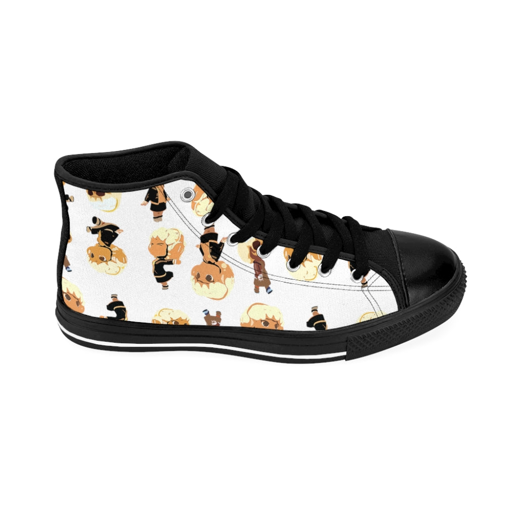 Branded Men's High-top Sneakers