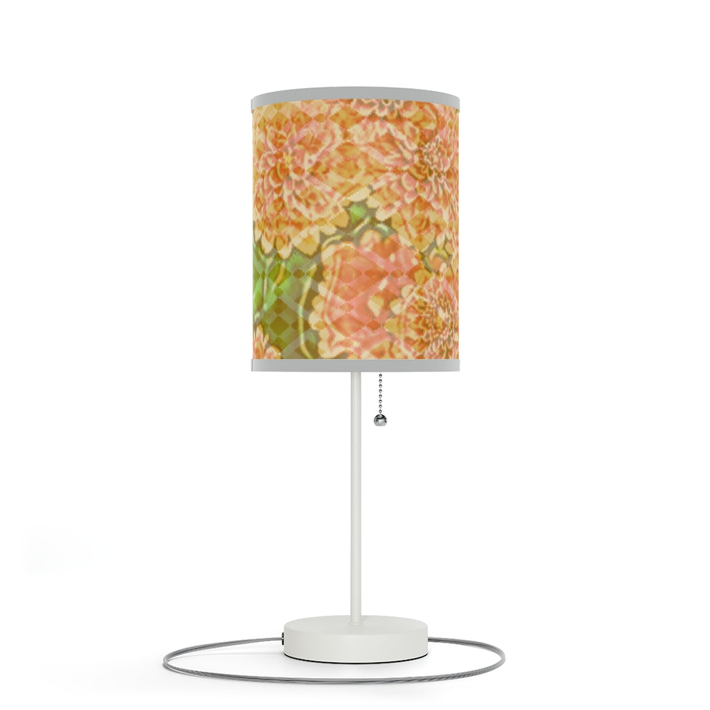 Floral Lamp on a Stand, US|CA plug