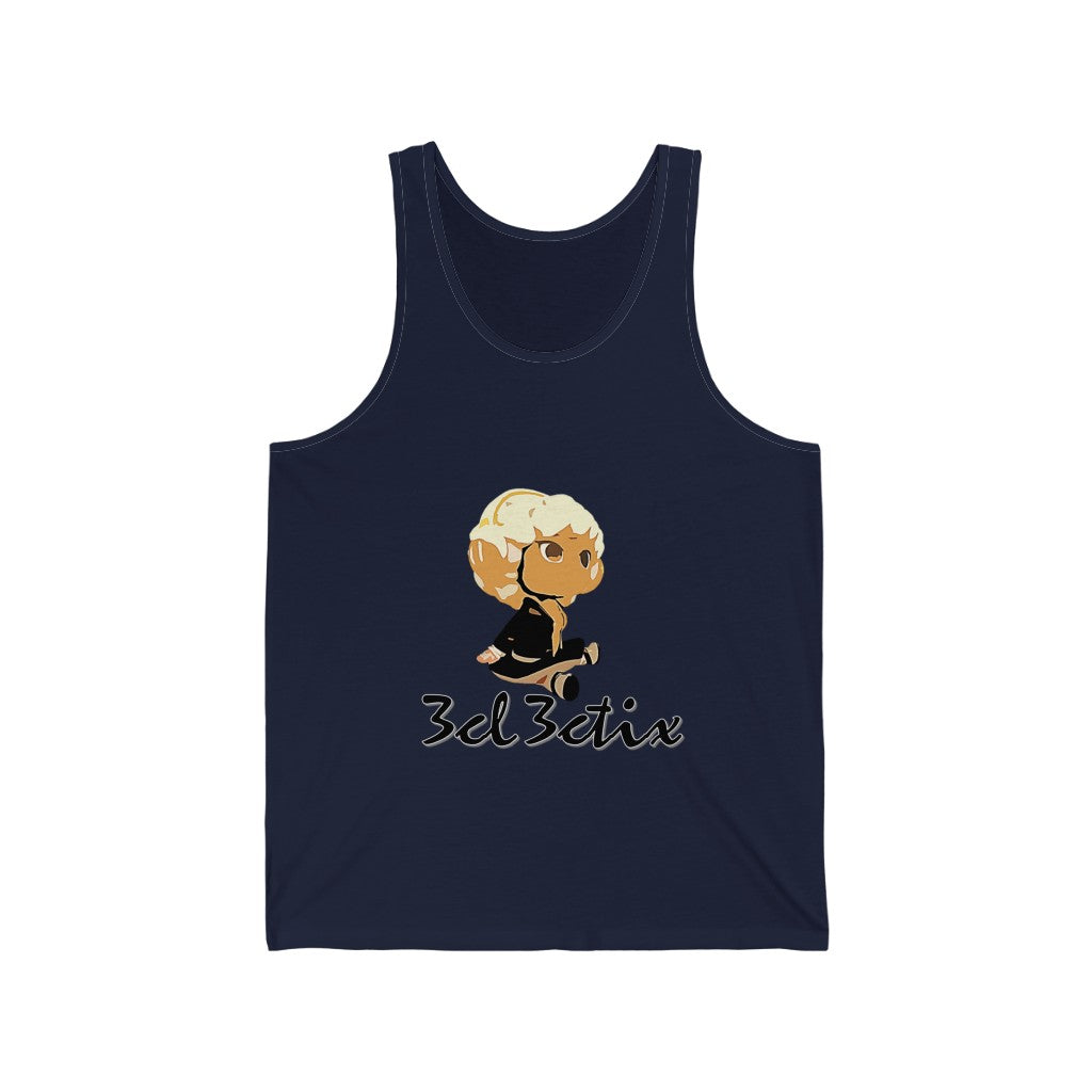 Branded Unisex Jersey Tank