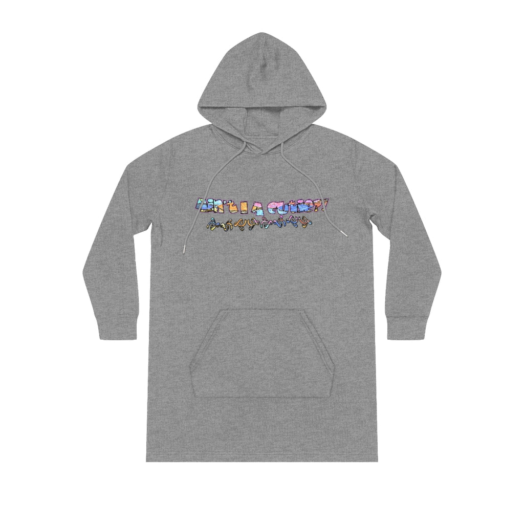 Graphic "Cutie"  Streeter Hoodie Dress