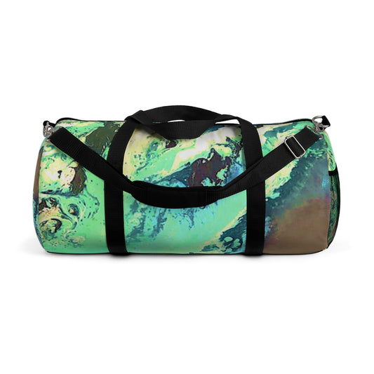 CDEJ Green Marble Duffel Bag