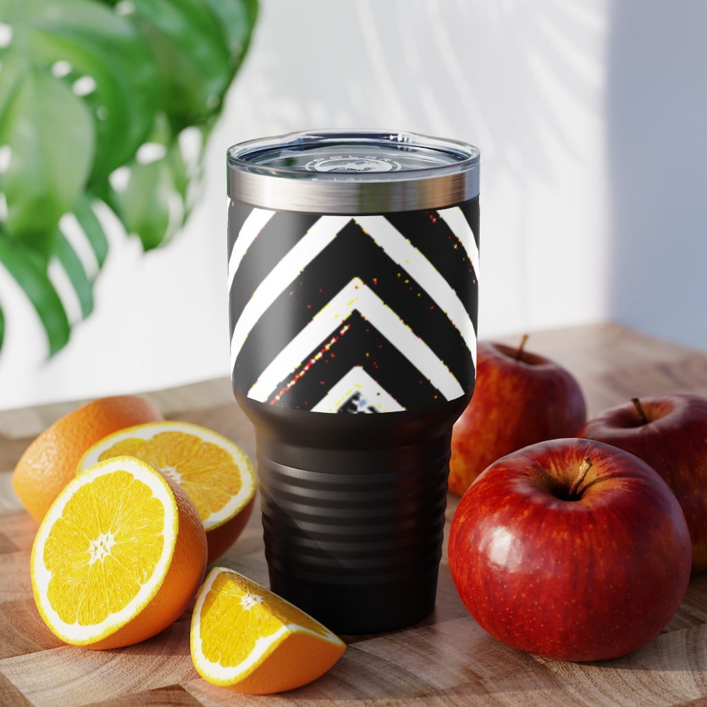 Stripped Ringneck Tumbler