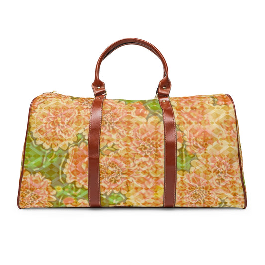 Floral Waterproof Travel Bag