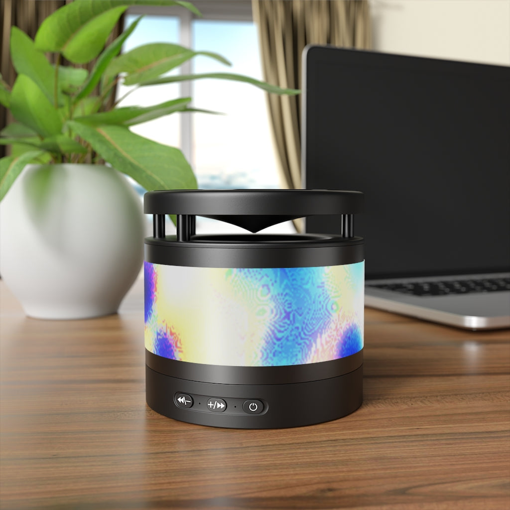 Colorful Metal Bluetooth Speaker and Wireless Charging Pad