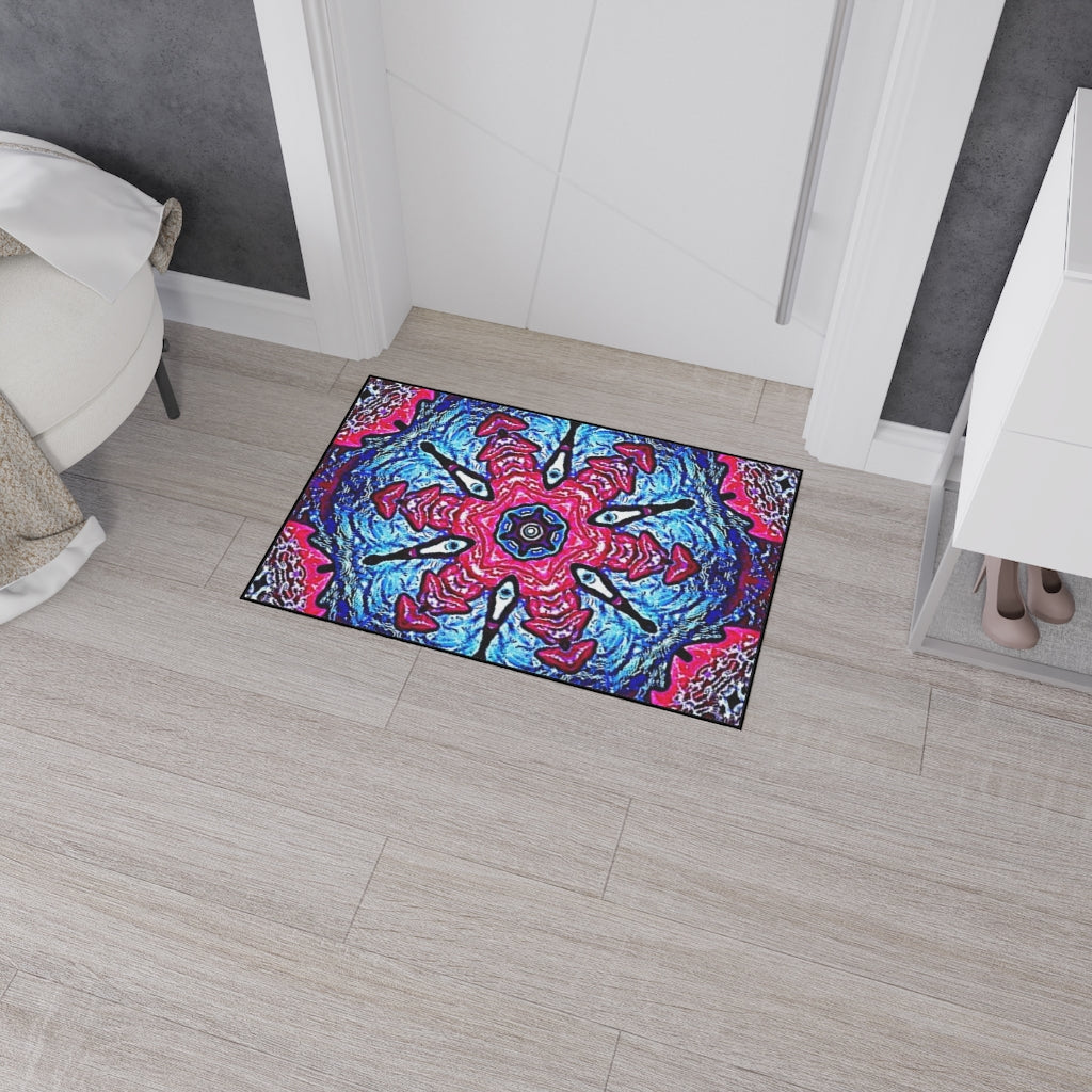 Multi-Colored Heavy Duty Floor Mat