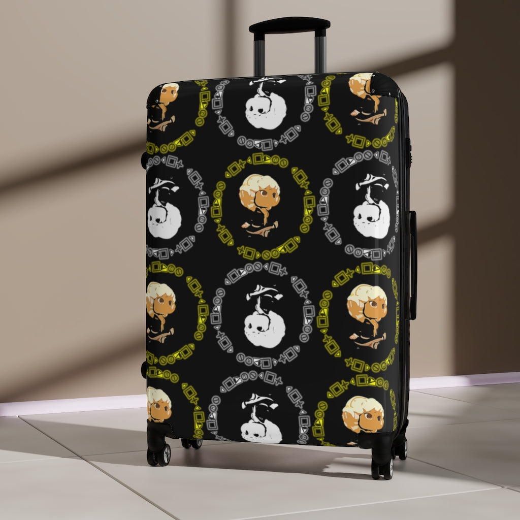 Branded Pattern Suitcases